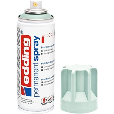 Afbeelding van Verfspuitbus edding 5200 permanent spray mat mellow mint