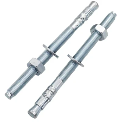 Afbeelding van SKIR&#039;CO (20 stuks) Verzinkte wigankers M10 x 140 mm, metalen pluggen, ankerbout, metselankers, betonanker