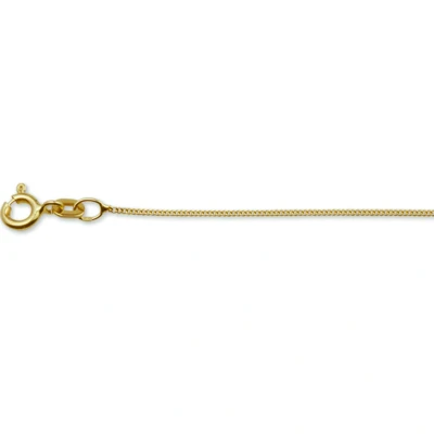 Afbeelding van Collier Geelgoud Gourmet 0,8 mm x 45 cm lang