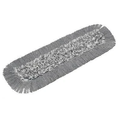 Afbeelding van Vikan Moppen Microfibre Damp 43 Microvezel Vlakmop Grijs Klittenband 600mm