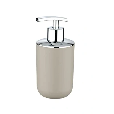 Afbeelding van Wenko Zeepdispenser Brasil 300 Ml Tpe Beige/chroom