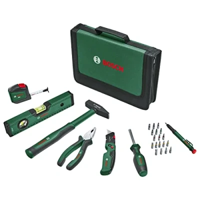 Afbeelding van Bosch Home and Garden universele handgereedschapsset 25 delig Amazon Edition