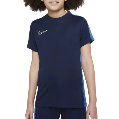 Afbeelding van Nike Uniseks Kind Short Sleeve Top Y Nk Df Acd23 Ss, Obsidiaan/Koningsblauw/Wit, DR1343 451, M