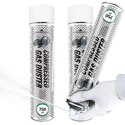 Afbeelding van AABCOOLING pack of 2 Home&amp;Office Gas Duster Freezing Spray 750ml K5, Engine Cleaners, Automotive, Fluids, Freezer Spray, Freezes Down to 50*C Multipurpose Tool NL