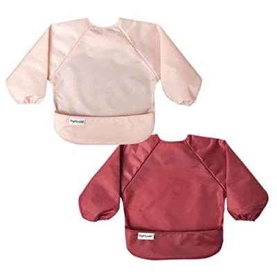 Afbeelding van Tiny Twinkle Repeltex slabbetje met lange mouwen, verpakking van 2 stuks