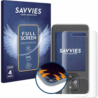 Afbeelding van Savvies Screenprotector voor Dexcom G7 CGM Folie Beschermfolie transparant volledig dekking (4 Stuks)