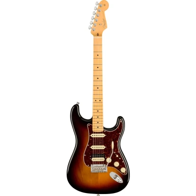 Afbeelding van Fender American Pro II Stratocaster HSS, 3 Color sunburst MN Elektrische gitaar