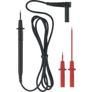 Afbeelding van Benning 044119 Veiligheidsmeetsnoerenset Banaanstekker 4 mm Testpunt 1.00 m Zwart 1 stuk(s)