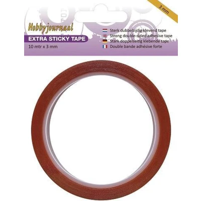Afbeelding van Hobbyjournaal Extra Sticky Tape 3 mm