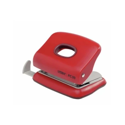 Afbeelding van Rapid kleine perforator FC20, 20 vellen parent ASIN DE(4) 2 Hole rood