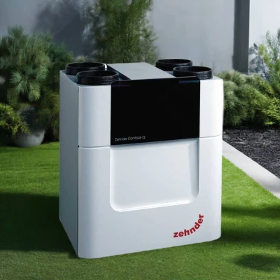 Afbeelding van Zehnder ComfoAir Q350 VV ST R rechter uitvoering met voorverwarmer Q