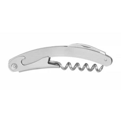 Afbeelding van BarUp Kelnersmes met 3 Functies Gebogen Model RVS Lengte: 11cm