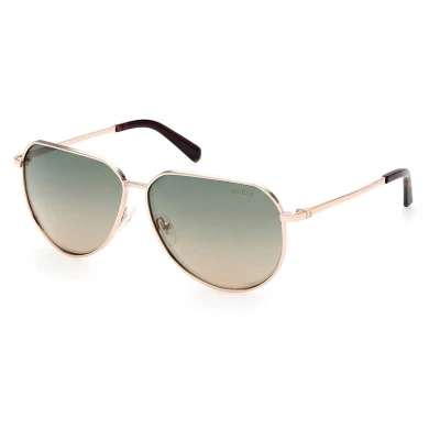 Afbeelding van Guess Gu00089 Zonnebril Goud Man