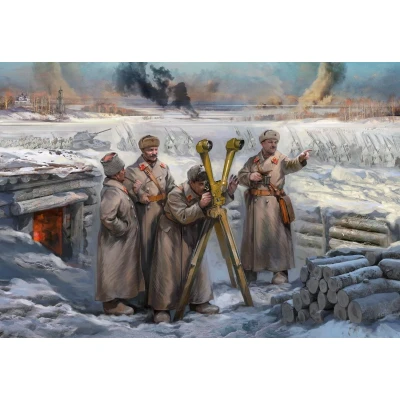 Afbeelding van Zvezda Soviet Hq Winter (Zve6231) modelbouwsets, hobbybouwspeelgoed voor kinderen, modelverf en accessoires