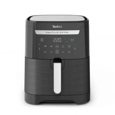 Afbeelding van Tefal Easy Fry &amp; Grill XXL 2 in 1 EY8018 Heteluchtfriteuse Zwart