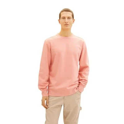 Afbeelding van TOM Tailor Basic Sweater, Heren, Maat: XXL, Hazy coral rose