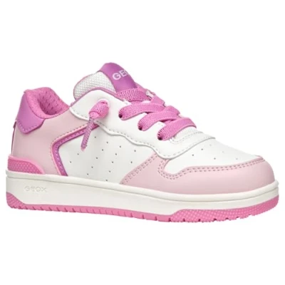 Afbeelding van Geox Washiba Sneakers laag voor kinderen, Maat: 30, Light pink fuchsia Kunststof