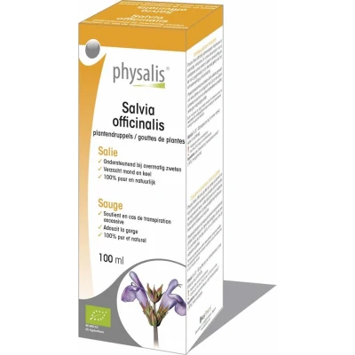 Afbeelding van Physalis Plantendruppels Salvia Officinalis Vloeibaar 100ml