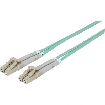 Afbeelding van INTELLINET LWL kabel LC/LC OM3 3m turquoise 50/125um Duplex Multimode