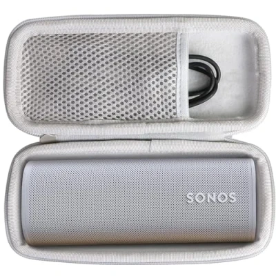 Afbeelding van Khanka Hard Travel Case voor Sonos Roam/Roam SL Bluetooth Speaker (binnenkant grijs)