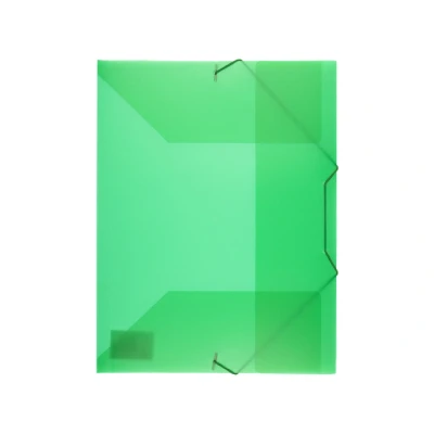 Afbeelding van Kangaro elastomap A4 PP transparant groen K 58190662