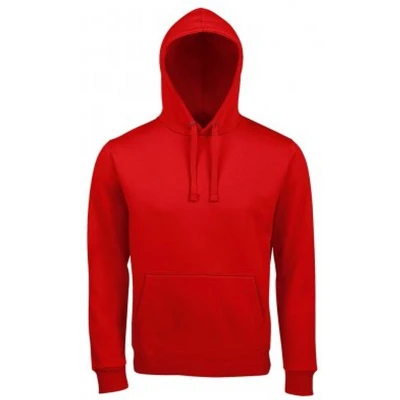 Afbeelding van SOLS Unisex Volwassenen Spencer Hooded Sweatshirt (Rood) Maat XL