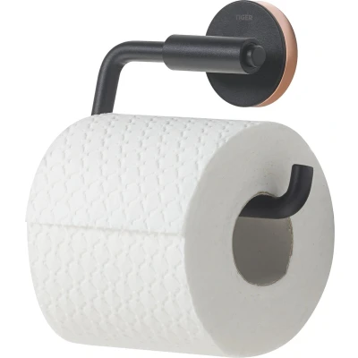 Afbeelding van WC rolhouder Tiger Urban Zwart