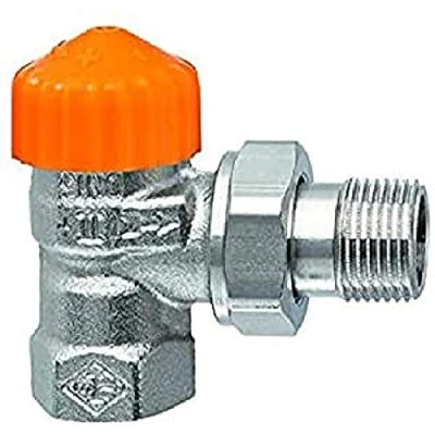 Afbeelding van Heimeier E clipse thermostaatkraan 1/2&quot; haaks. Artikelnr: 3931 02.000