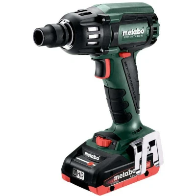 Afbeelding van Metabo SSW 18 LTX 400 BL Accu slagmoersleutel V 2 x LiHD 4.0 Ah, ASC 55 In Metabox 602205800