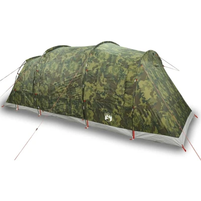 Afbeelding van vidaXL Tunneltent 6 persoons waterdicht camouflage