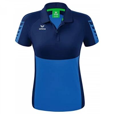 Afbeelding van Erima Six Wings polo dames new royal/new navy