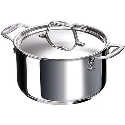 Afbeelding van Beka Chef Roestvrijstalen braadpan met deksel 26 cm
