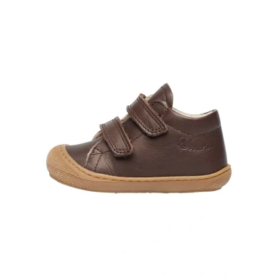 Afbeelding van Naturino Cocoon VL loopschoen van nappaleder met wollen voering cognac, bruin, 20 EU