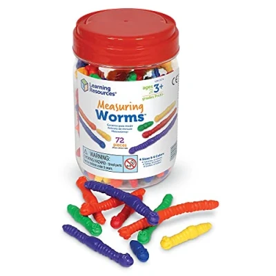 Afbeelding van Learning Resources Meten wormen 72 Stuk Set