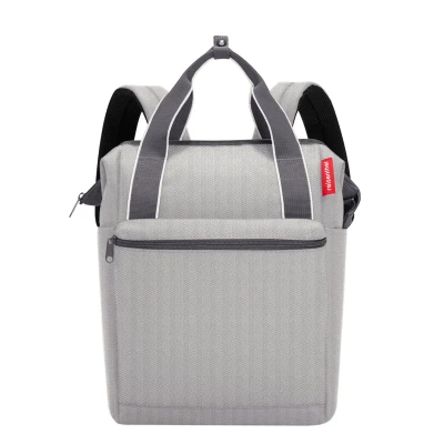Afbeelding van Reisenthel Allrounder Rugzak, Maat: One Size, Herringbone grey