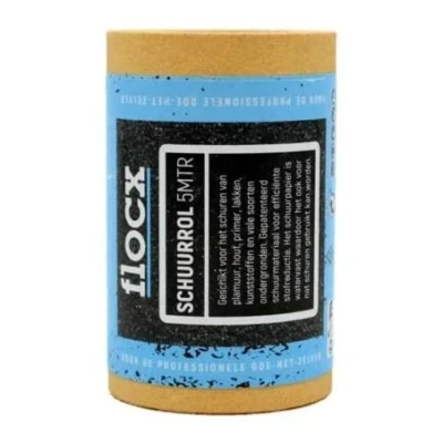 Afbeelding van Flocx Schuurpapier Rollen 95mm x 5m P240 5MTR fijn Schildersbenodigdheden