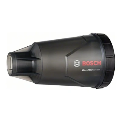 Afbeelding van Bosch 2 605 411 240 Stofbox met filter, 150 x 120 mm, zwarte uitvoering