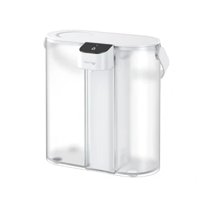 Afbeelding van Waterdrop Elektrische Instant koelkast waterfilterkan met 3 maanden filter, aanrecht waterfiltersysteem, vermindert chloor, lood, kwik, vermindering van PFAS, PFOA/PFOS, 757 liter, wit (1 filter
