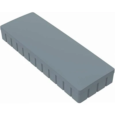 Afbeelding van Maul magneet MAULsolid, ft 54 x 19 mm, grijs, doos van 10 stuks