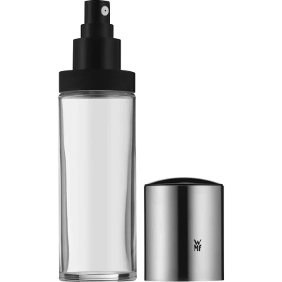 Afbeelding van WMF Basic azijnsproeier, 125 ml, azijnspuitfles, oliespuitfles met glazen reservoir, Cromargan roestvrij staal gematteerd, vaatwasmachinebestendig