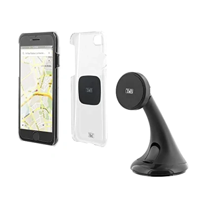 Afbeelding van T&#039;nB magneethouder met zuignap voor voorruit smartphone, zwart