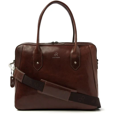 Afbeelding van dR Amsterdam Werktas Milan 283758 Brown