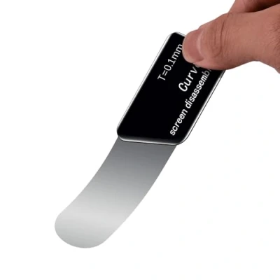 Afbeelding van MMOBIEL Ultra Dunne 0,1mm Professionele Roestvrij Stalen Flexibele Spudger Pry Blade Repair Opening Tool