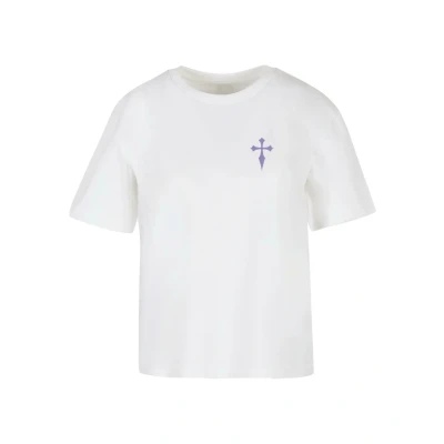 Afbeelding van Mister Tee Tshirt print, Dames, Maat: Large, White