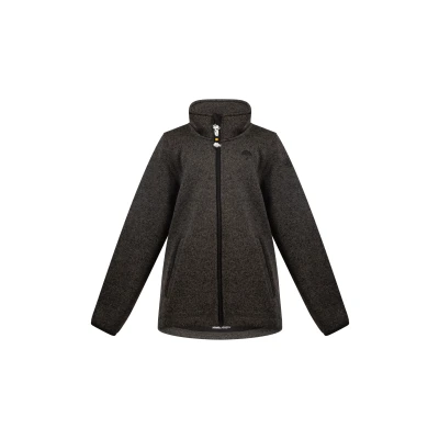 Afbeelding van Gebreid fleecejack DREIMASTER 110 / Grijs Melange 100% Polyester