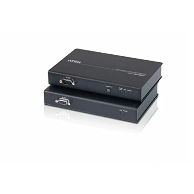 Afbeelding van ATEN CE620 AT G Extender (verlenging) DVI, USB, RS232, Audio Line out, Microfoonaansluiting via netwerkkabel RJ45 100 m