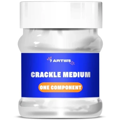 Afbeelding van 7 Artists Crackle Medium Acryl 230 ml Vernis Lak Gebarsten Effectlak Craquelévernis Middelmatige Craquelé