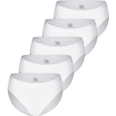 Afbeelding van Nina von C. MIDI 5ER PACK Basic Slip, Dames, Maat: 40, Weiß