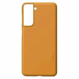 Afbeelding van Nudient Thin Precise V3 Samsung Galaxy S21 hoesje, Safraangeel.