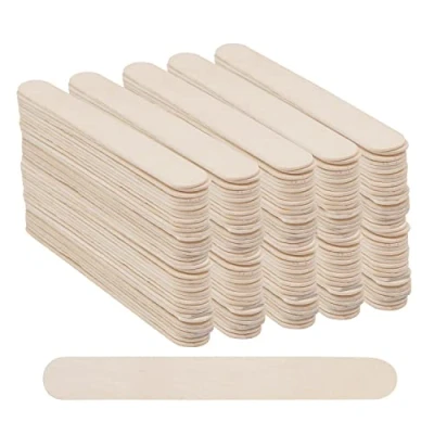 Afbeelding van Belle Vous Natuurlijk Houten Lolly Stokjes (300 Pak) B1,6 x L14,8 cm Gladde Jumbo Ijs Voor Kunstprojecten, Kinderen DIY Knutselen &amp; Tuinieren Markeer Planten Labels